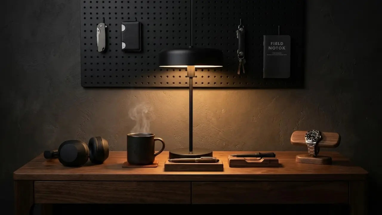 Desk Setup for Men at Home