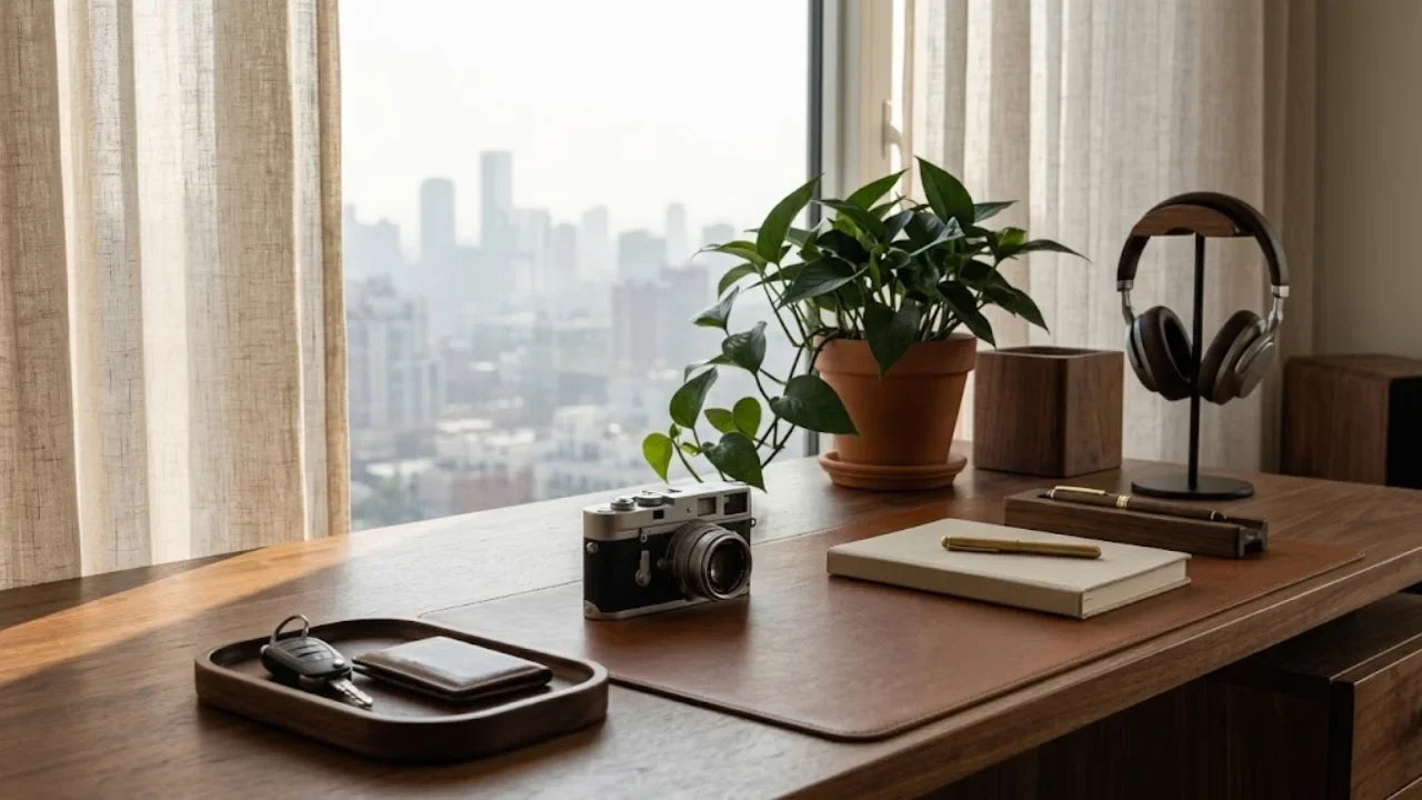 What Are the Benefits of Solid Wood Desk Accessories?