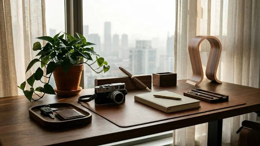 Why Is Solid Wood Used for Desk Accessories?
