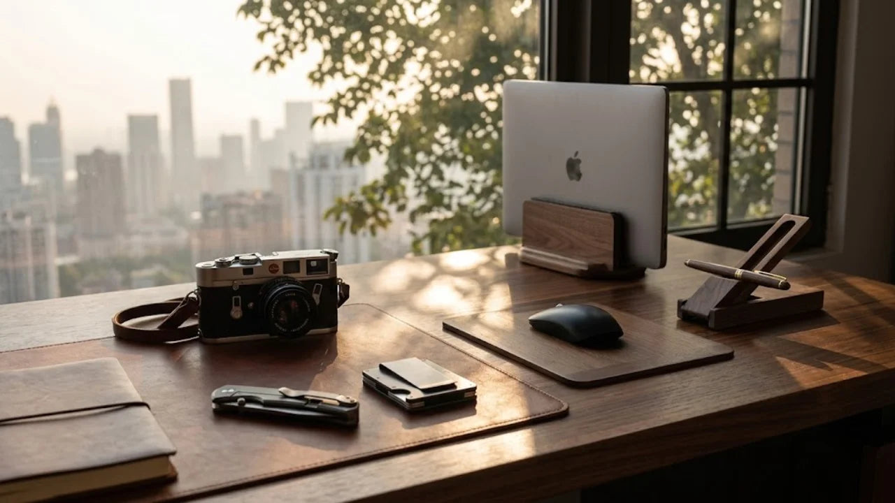 Solid Wood vs Engineered Wood for Desk Accessories