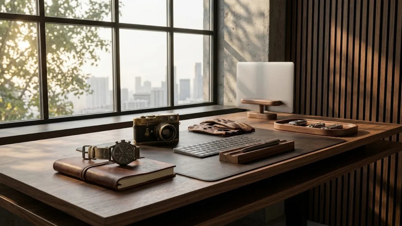 Valet Tray vs Desk Organizer