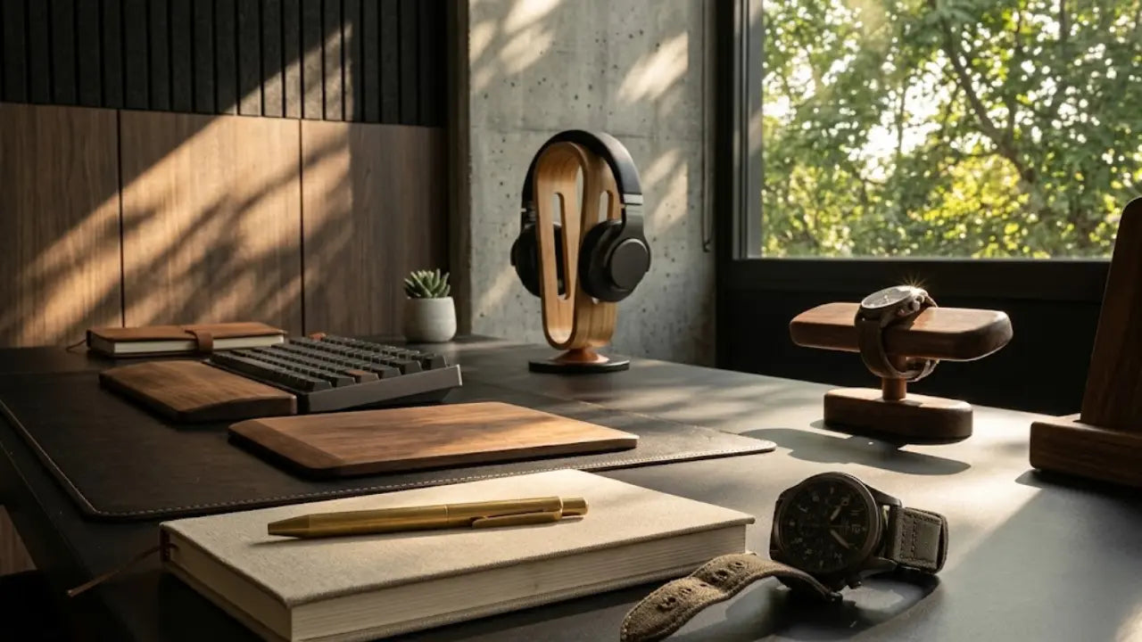 Why Wooden Desk Accessories Work?
